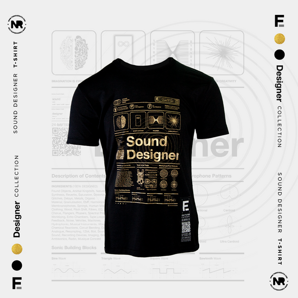 Sound Designer T-Shirt - Gold