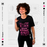 Sound Designer T-Shirt - Pink
