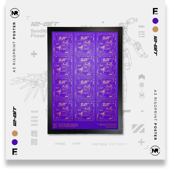 Grape Flavour | Purple A3