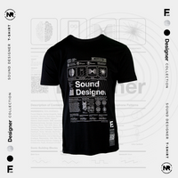 Sound Designer T-Shirt - Silver