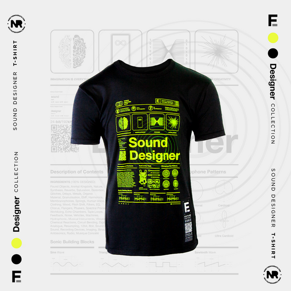 Sound Designer T-Shirt - Yellow