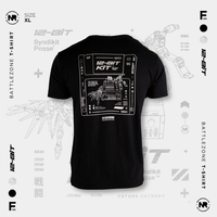 12-Bit Kit T-Shirt [XL] - Silver Foil